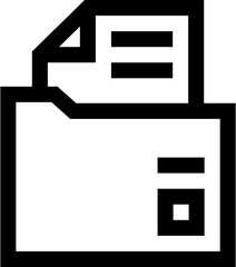 Transparent Content  icon. Content  isolated on transparent background.