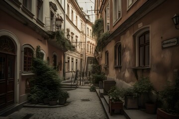Obraz premium the alleys of Vienna