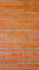 Obraz premium Pattern of Red brick wall for background and textured, Seamless Red brick wall background. Old Brick texture, Grunge brick wall background.