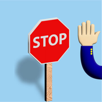 Stop Sign Cop