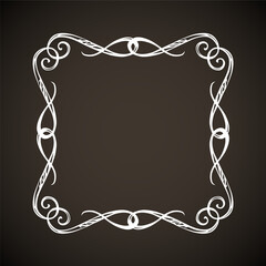 Vignette. Vector drawing