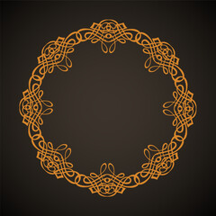 Vignette. Vector drawing