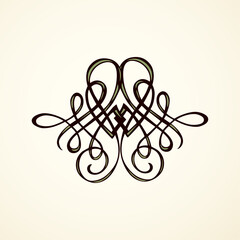 Vignette. Vector drawing