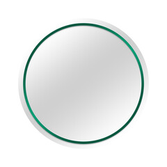 banner circle frame and dot