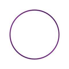 purple banner circle frame and dot