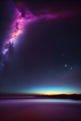 Fototapeta premium Milchstraße sci-fi mit Sternen 