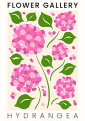 poster flower wildflower clipart wall art garden boho home modern style watercolour drawn hand