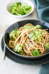 Creamy broccoli pasta 