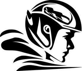 Racing - High Quality Vector Logo - Vector illustration ideal for T-shirt graphic