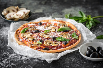 Crispy Homemade Pizza