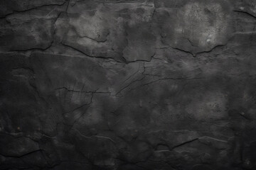 Black anthracite stone concrete texture background. Generative ai. - obrazy, fototapety, plakaty