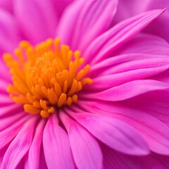 Close up of pink flower. Generated using AI technology.