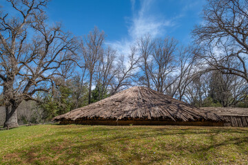Miwok Roundhouse, Used for Native American Ceremonies