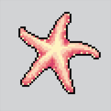 Pixel art illustration star fish. Pixelated sea starfish. sea starfish pixelated
for the pixel art game and icon for website and video game. old school retro.