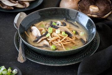 Miso Mushrooms Soup
