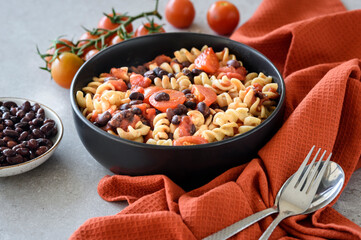Tomato Bean Pasta 