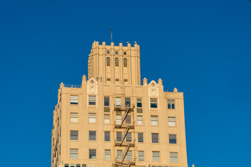 Buildings of a modern city in the United States