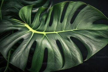 green leaf texture
