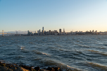 Very high sea waves on the coast