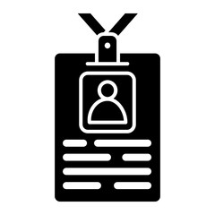 Obraz premium identity icon