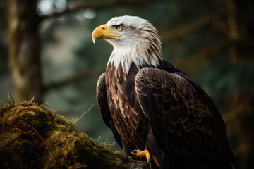 Obraz premium Eagle, Generative AI