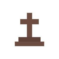 cross icon. flat icon.