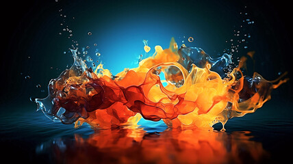 Between water and fire