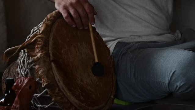 Deeply Grounding Rhythms: Slow Motion Drumming for Healing, Meditation, and Spiritual Connection with Bombo