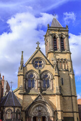 Fototapeta na wymiar England, Yorkshire, Ogleforth, York. St. Wilfrid's Catholic Church.