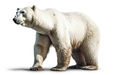 Fototapeta premium polar bear isolated on white