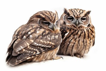 Naklejka premium great horned owl