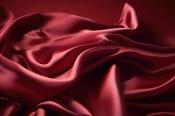 red satin background