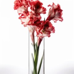 bouquet of red carnations