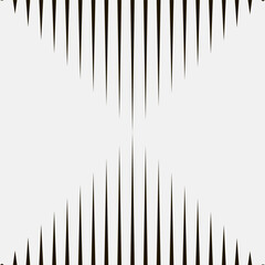 Black and white template with striped pattern