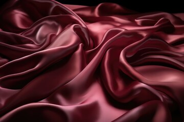 Obraz premium Plush and velvety satin background.