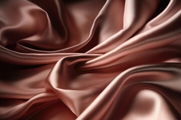 Fototapeta premium Rose Gold Satin texture Background