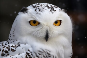 Snowy owl coloring book