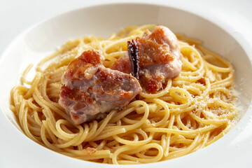 美味しいチキンパスタ