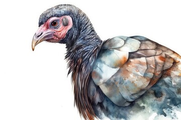 portrait of a vulture