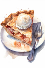 Apple Pie and Ice-cream