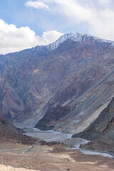 gorgeous mountains at ladakh, India 