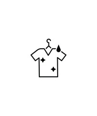 dry clean icon, vector best flat icon.