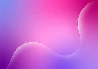 Obraz premium Abstract pastel vivid pink gradient line wave movement background