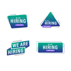 job vacancy banner we are hiring baner collection