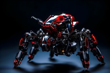 ant robot prototype, generative ai generated technology