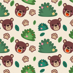 Banner the Jungle Animals in the forest
