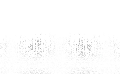 Digital technology background. Digital data dots gray pattern pixel background