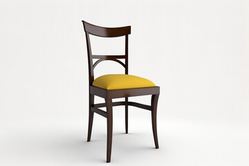 Fototapeta premium Chair on white background isolated 3d render