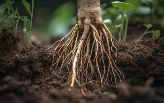 roots of a tree