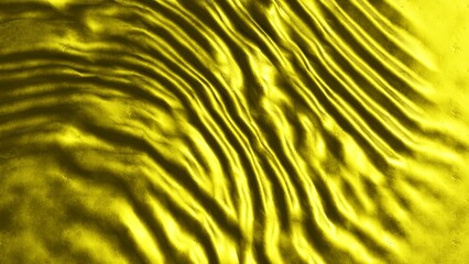 Golden silk wallpaper, Golden cloth wallpaper, the background of yellow waves